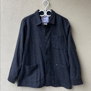 Peau De Loup Beta Button Up Shacket